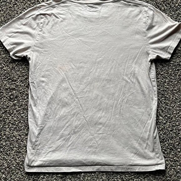 Hollister T-shirt Mens Medium White Cotton Casual Crewneck - Picture 3 of 5